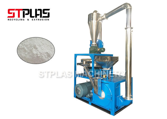 Auto PS PE Plastic Pellet Grinder Machine Disc Type 2080 Mesh Easy