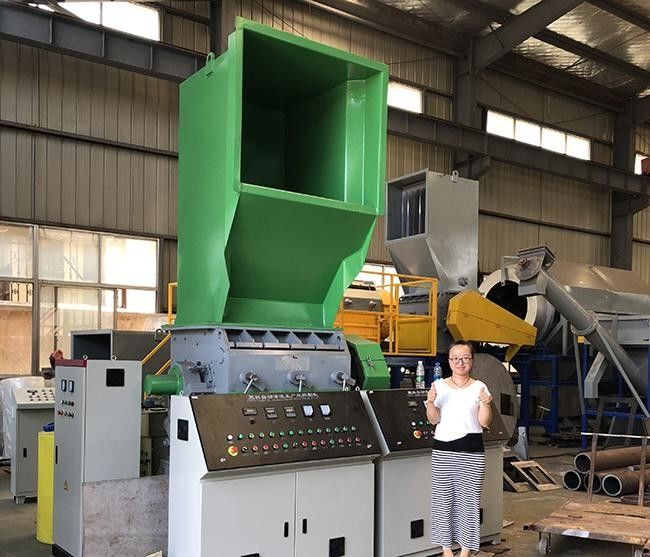 Recycle crusher PP PE waste plastic recycling high quality professional