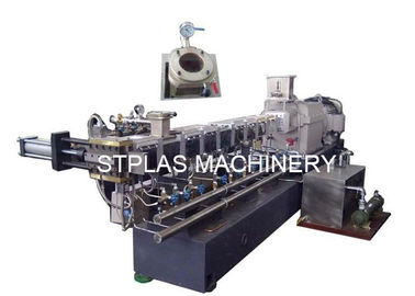 Co Rotating Twin Screw Extruder For Polymer Compounding / Filler Masterbatch