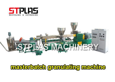 High Efficiency Filler Masterbatch Production Line For Plastic Recycled PP PE