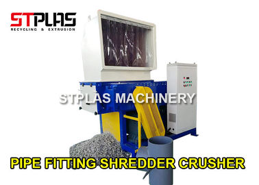 Recycling Crusher Plastic Shredder Machine For Pipe Fittings / Die Head Material