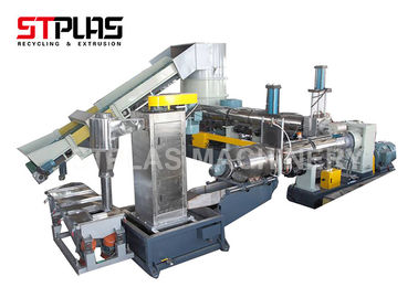 Two Stage Compactor Granulator Pelletizing Line With Efficient Exhaust And Filtration
