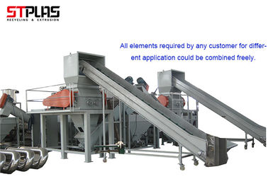 Automatic PP Woven Bags Recycling LDPE Film Cleaning Crushing Production Line