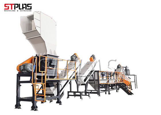 156kw 1000kg/H SUS304 HDPE Washing Line For Drums/Bottles/Baskets/Barrels