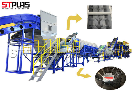Compact Plastic Washing Recycling Machine For Waste Plastic Profile