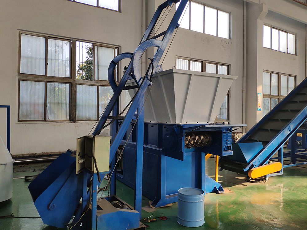 Durable Plastic Waste Grinder / Low Noise Garbage Shredder Machine