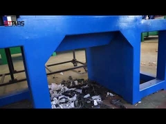 Double Shaft Shredder for Plastic Bottle