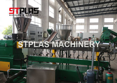 High Efficiency Filler Masterbatch Production Line For Plastic Recycled PP PE