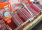Red Color Plastic Washing Machine / D2 Crusher Blade Pet Washing Line