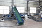 Double Stage Plastic Film Recycling Machine / Automatic Plastic Recycling Unit
