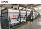 Semi Automatic Waste PET Washing Line Plastic Crushing Washing Drying Equipment