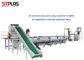 300-1500kg / H High Efficiency PP PE Film Washing Line For Clean And Dry Flakes