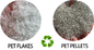 Co Rotating HDPE  Pet Flakes Plastic Granulator Machine
